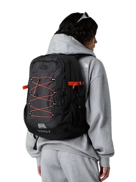 Mestský batoh The North Face Borealis Classic 29 l asphalt grey/retro orange/npf čierna