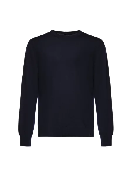 Sweter Fay wełniany niebieski