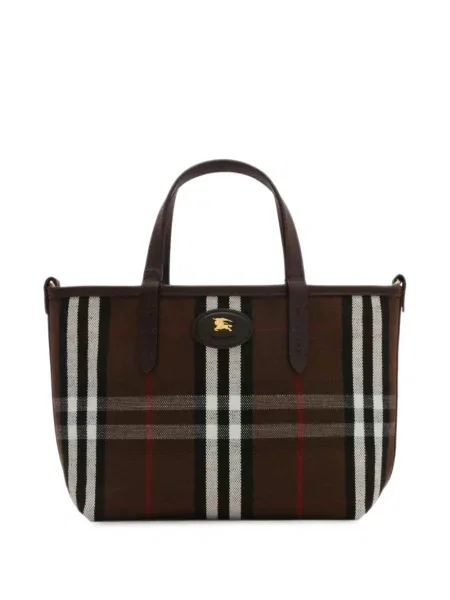 Reversibil geantă shopper Burberry maro