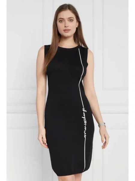 Armani Exchange Rochie negru