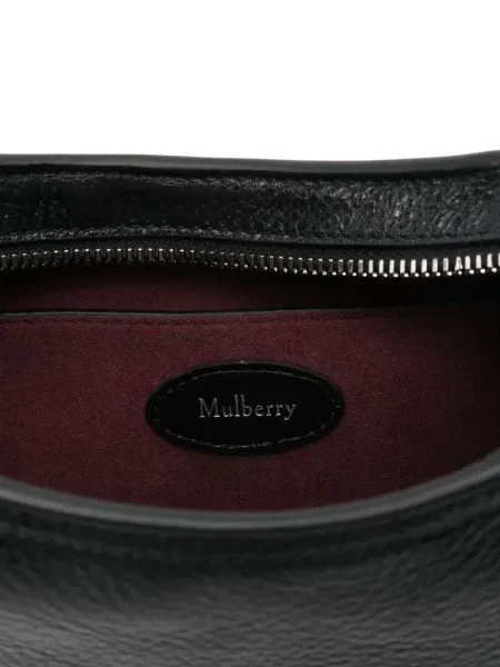 Geanta de piele Mulberry din piele negru
