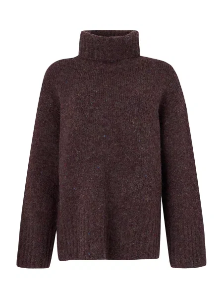 VERO MODA Pulover VMINGRID vinsko rdeča