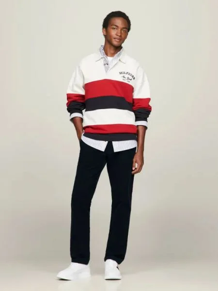 Tommy Hilfiger Nadrág DENTON | Straight fit fekete