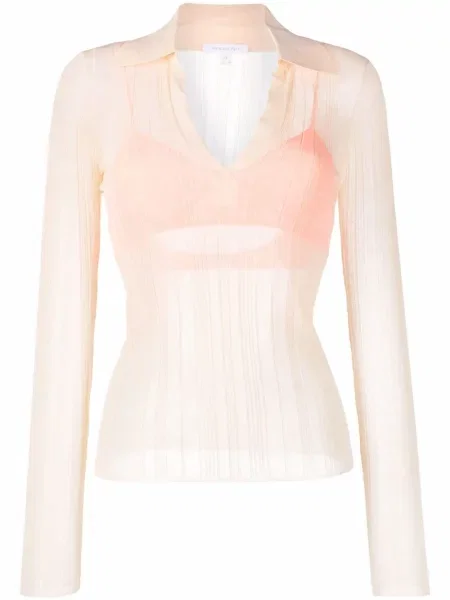 Průsvitné tričko Patrizia Pepe