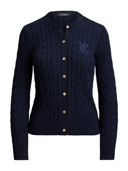 Lauren Ralph Lauren Petite Kardigán námornícka modrá