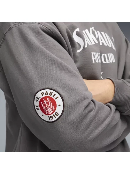 PUMA bluza FC St. Pauli Retro Odzież S szary