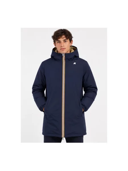 Palton K-way albastru