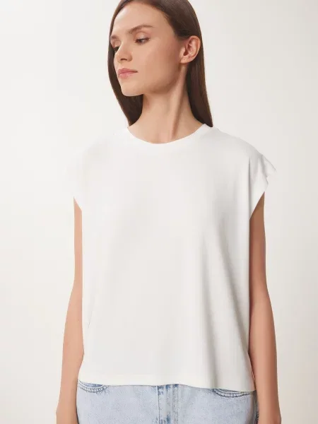 Happiness İstanbul Tricou alb