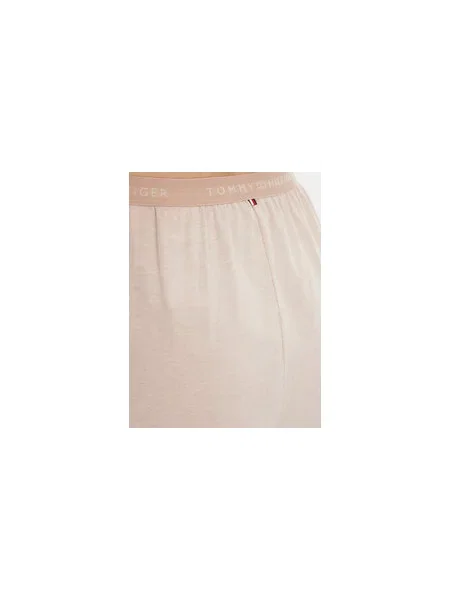 Tommy Hilfiger Pizsama nadrág Relaxed Fit bézs