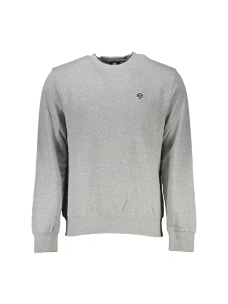 Bluza North Sails z długim rękawem z logo szara