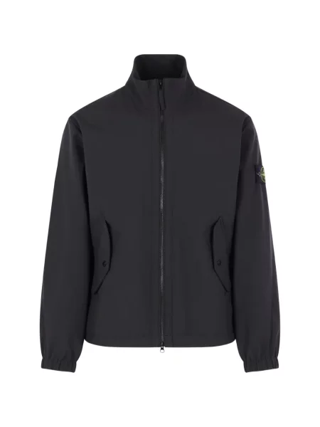 Geacă Stone Island cu strasuri negru