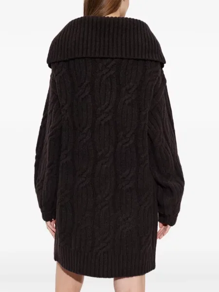 Rochie mini Gestuz tricotate maro