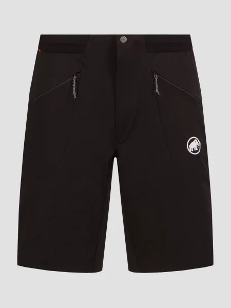 Spodenki sportowe Mammut softshell czarne