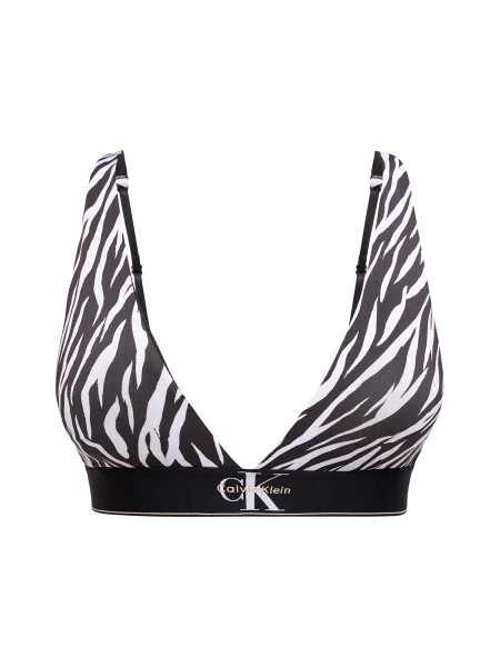 Calvin Klein Underwear Grudnjak crna bijela