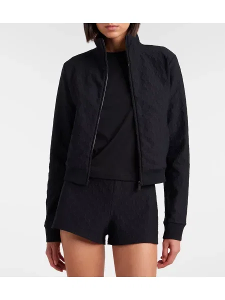 Tricou Gucci din jerseu negru