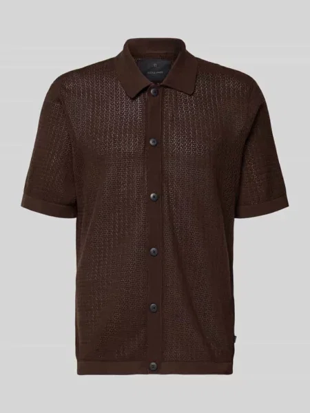 Koszula casualowa o kroju regular fit w imitacji dzianiny model Owen' Jack & Jones Premium