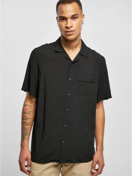 Urban Classics Cămașă negru