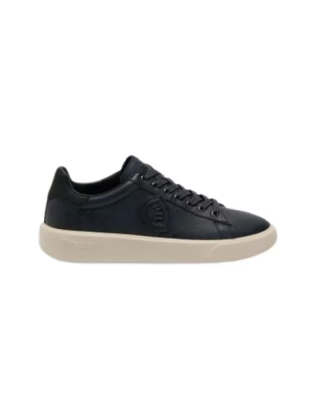 Sneakersy Blauer skórzane niebieskie