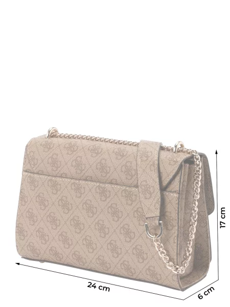 Geanta crossbody Guess alb