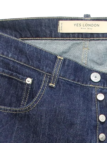 Blugi drepți Yes London albastru