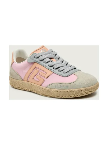 Balmain Sneakers | piele întoarsă