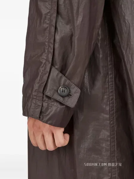 Geacă parka Ferragamo maro