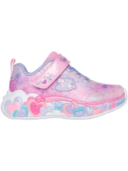 Gyerek félcipő Skechers rózsaszín