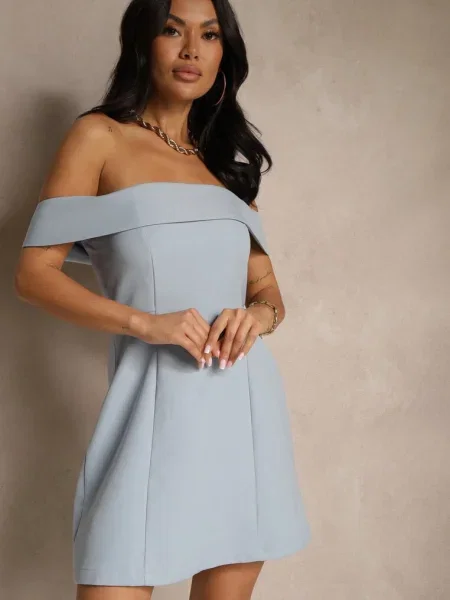 Rochie deschis albastru