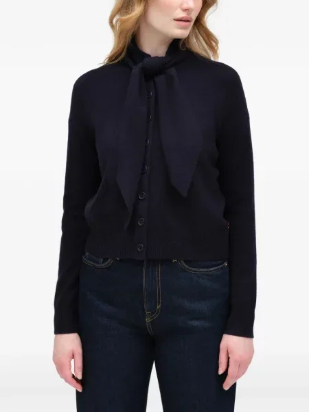 Cardigan Chinti & Parker cu legături albastru