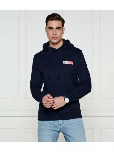 Tommy Jeans Pulóver kék
