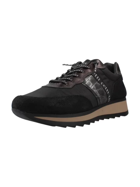 Sneakersy Cetti zamszowe czarne