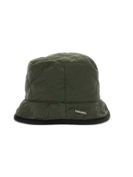 Czapka z daszkiem Barbour dwustronna zielona