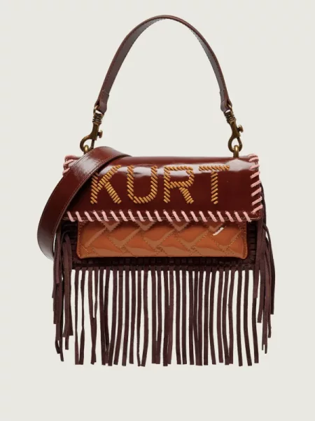 Kurt Geiger De piele geantă pe umăr SHOREDITCH maro