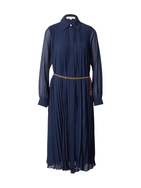 MICHAEL Michael Kors Rochie tip cămașă Bleumarin albastru