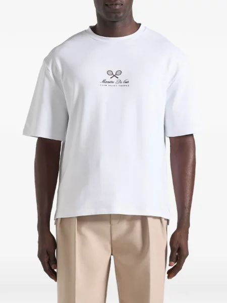 Grafický tričko Manière De Voir bílé