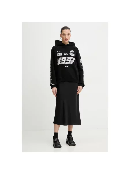 Bluza z kapturem Zadig & Voltaire czarna
