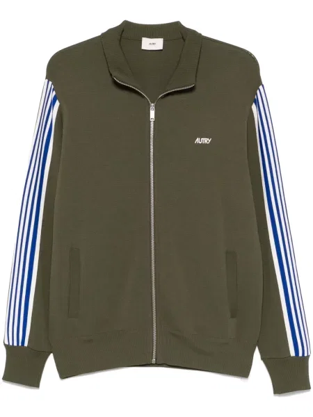 Cardigan Autry cu dungi verde