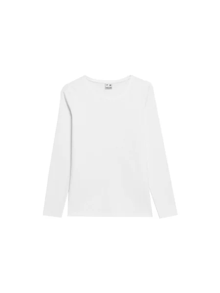 Tricou mânecă lungă 4f alb