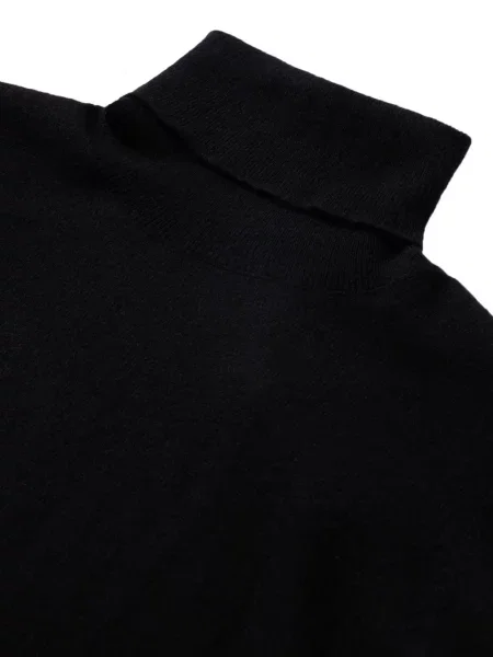Kašmírový rolák Brooks Brothers černý