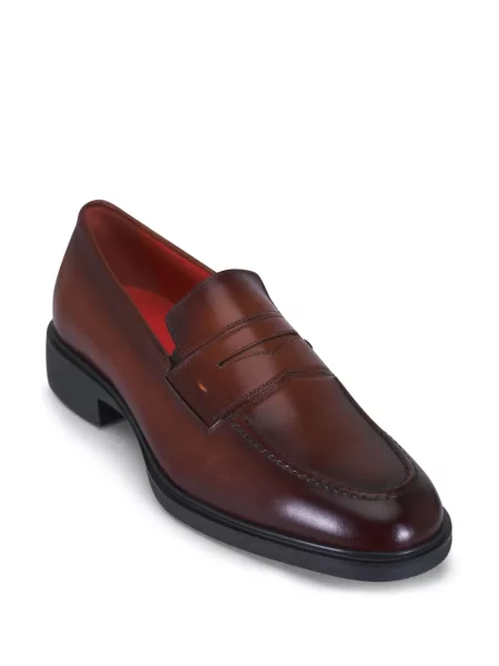 Pantofi loafer Santoni maro