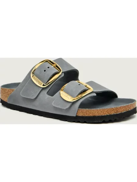 Birkenstock De piele șlapi Arizona | narrow fit gri