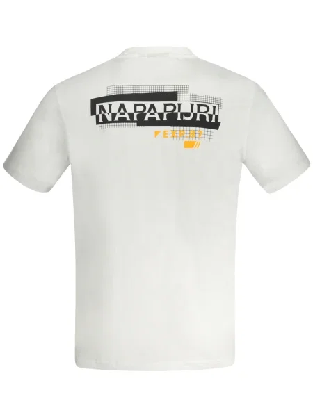 Tricou Napapijri scurt alb
