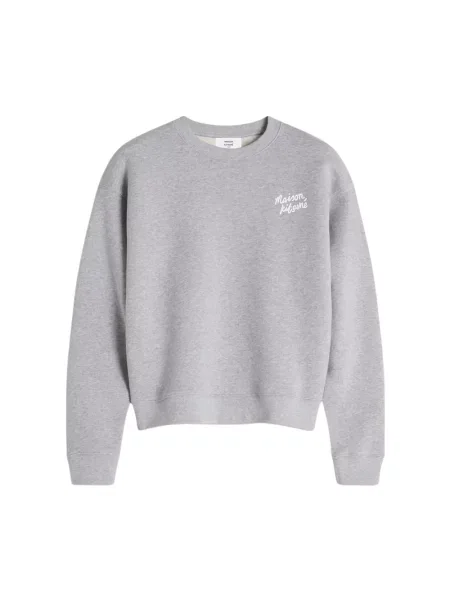 Bluza polarowa Maison Kitsune polarowa szara
