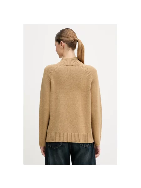 Sweter Benetton brązowy