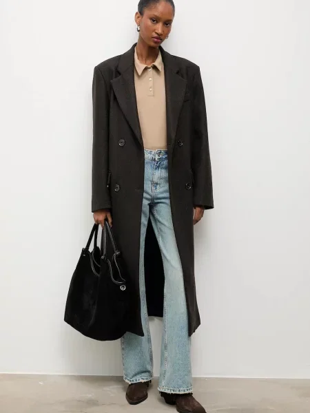 Поло Answear.lab бежевое