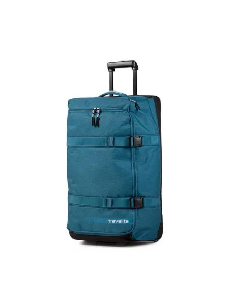Srednji kovček Travelite modra