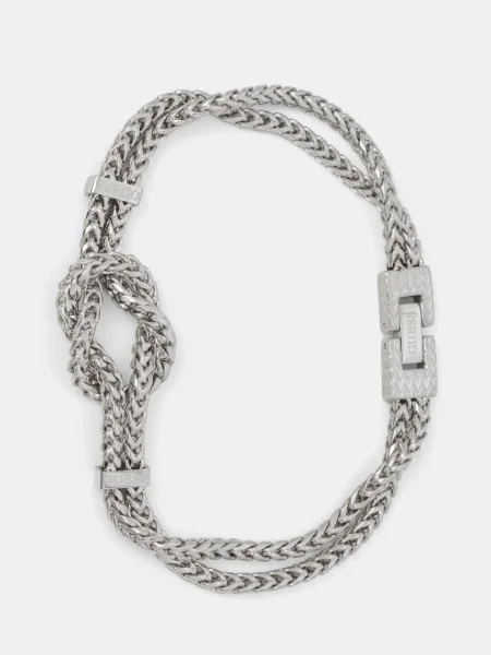 Zapestnica Guess SAILOR KNOT srebrna