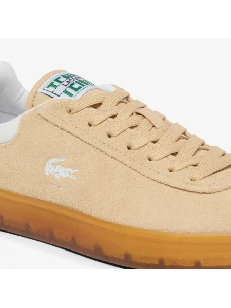Lacoste Zamszowe Sneakersy Baseshot beżowy