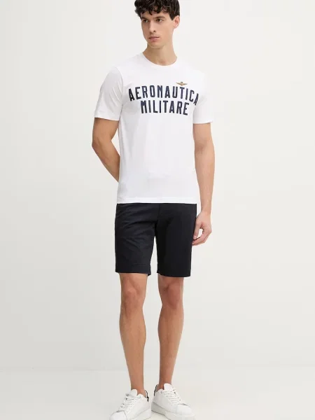 Aeronautica Militare kratka majica bela
