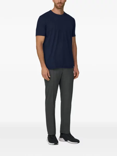 Tricou Boggi Milano din jerseu albastru